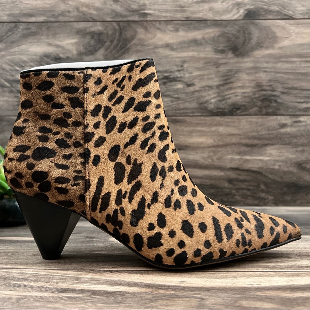 NIB Franco Sarto Delighted2 Cone Kitten Heel Ankle Bootie - Picture 6 of 13